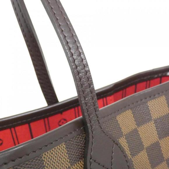 LOUIS VUITTON Brown Damier Neverfull MM Bag - Picture 7 of 9